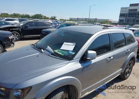 2016 Dodge Journey Crossroad Plus из США, поврежденный, VIN 3C4PDCGB7GT107619